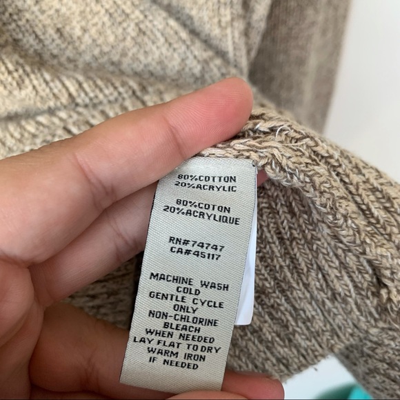 Red Head Brand Co. Popover Sweater Chunky Knit Fisherman Sweater Size XL - Picture 5 of 6